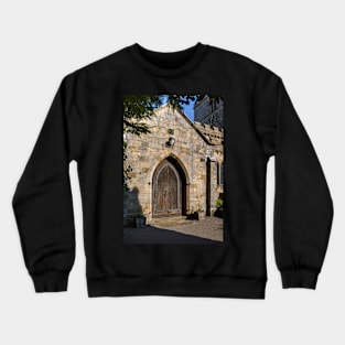 Oswald's church door Crewneck Sweatshirt